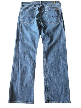 7 For All Mankind Standard Straight Leg Jeans (31x30)